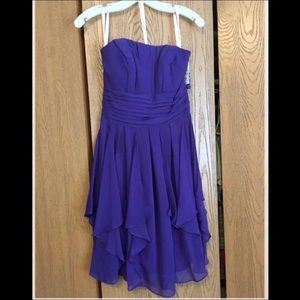 Davids Bridal Strapless Dress Size 2